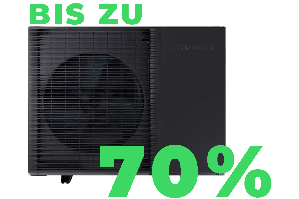 Deine Wärmepumpe: bis zu 70 % staatliche Förderung möglich
