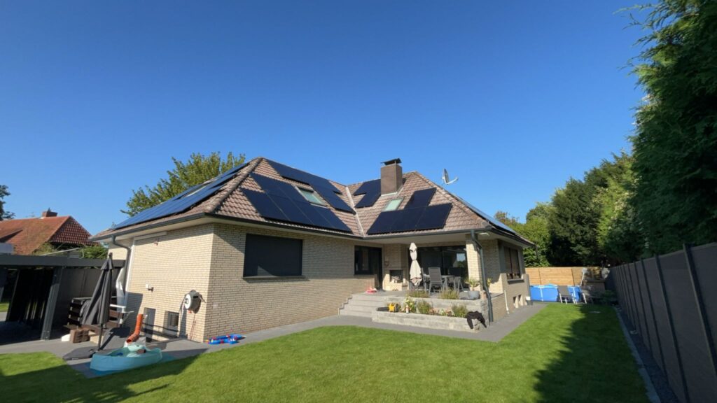 Solaranlage Dach 25 kWp Osnabrück Hellern