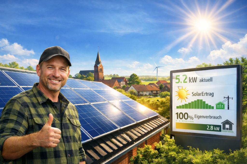 Wietmaschen Photovoltaik